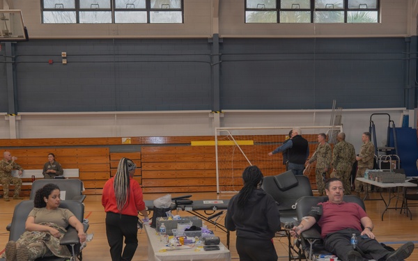 Joint Base Charleston Hosts Blood Drive with American Red Cross