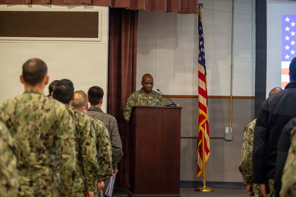 Carrier Strike Group 1 welcomes new commander
