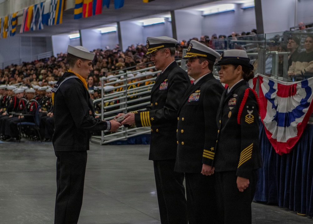 Recruit Training Command Pass in Review