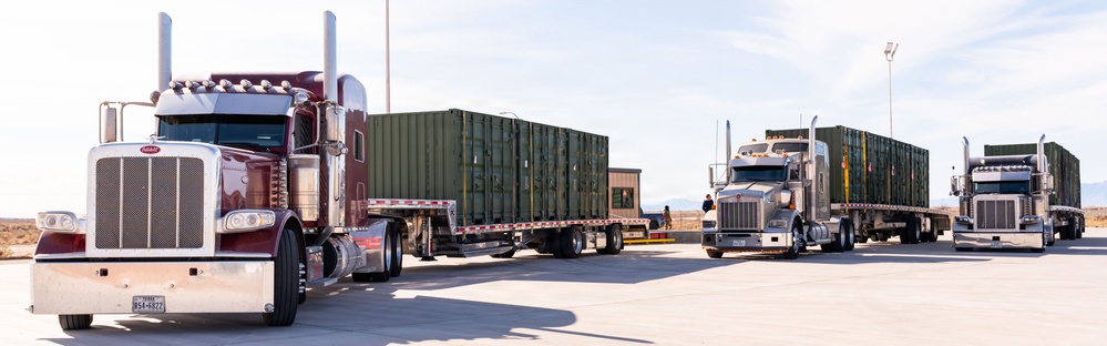 Holloman and PACAF coordinate mass overseas shipment