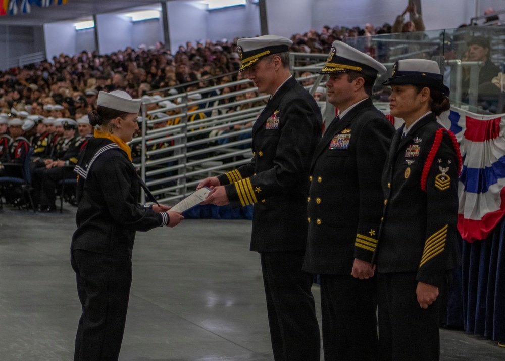 Recruit Training Command Pass in Review