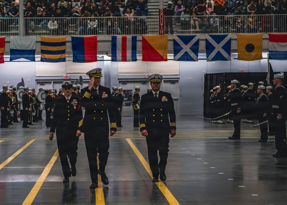 Recruit Training Command Pass in Review