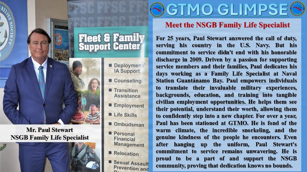 GTMO GLIMPSE - Paul Stewart