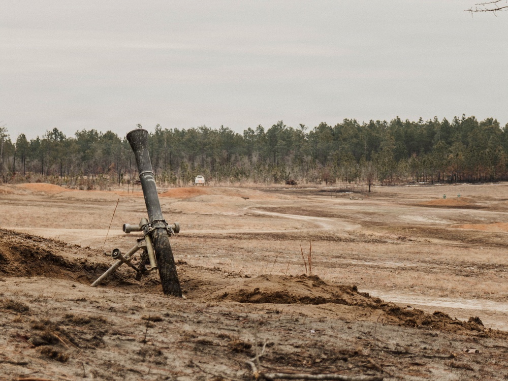 Panther Avalanche Platoon Live Fire Exercise