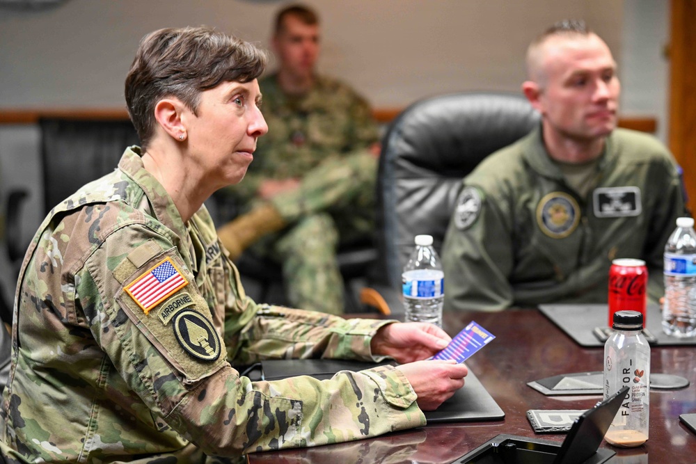 U.S. Strategic Command CSEL receives immersion tour at 95th Wing