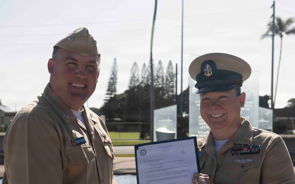 CNRH Senior Chief Petty Officer Promotion Ceremony