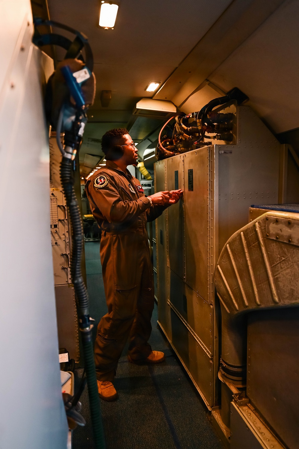 970th Airborne Air Control Squadron Conducts E-3 Surveillance Training