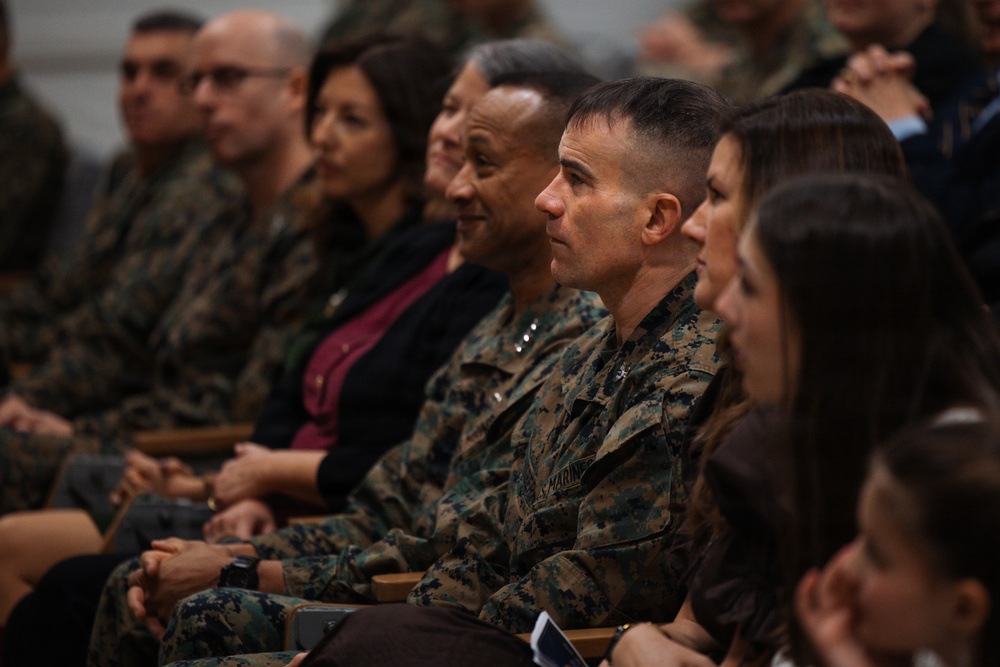 26th MEU bids farewell to Reid, welcomes Stansberry