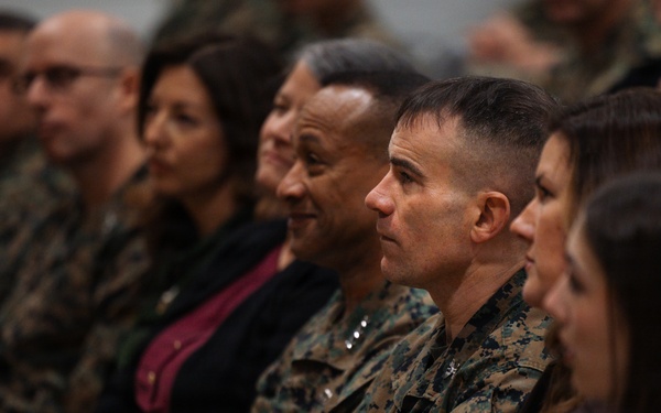 26th MEU bids farewell to Reid, welcomes Stansberry