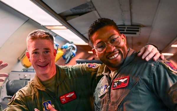 970th Airborne Air Control Squadron Conducts E-3 Surveillance Training