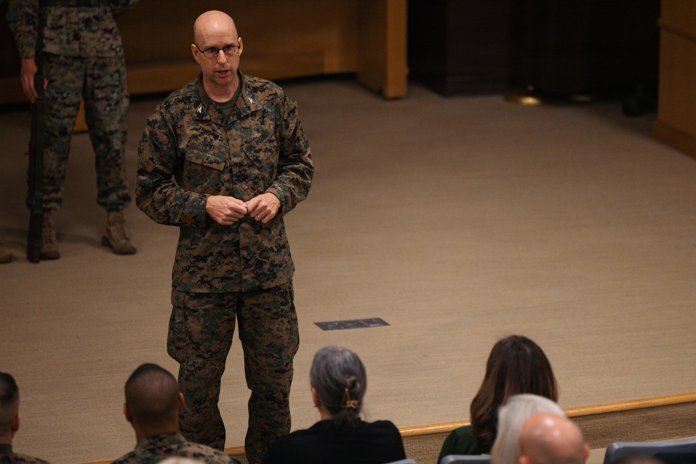 26th MEU bids farewell to Reid, welcomes Stansberry