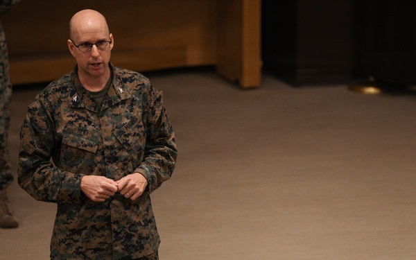 26th MEU bids farewell to Reid, welcomes Stansberry