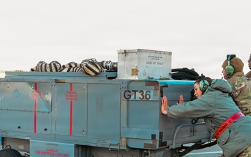 970th Airborne Air Control Squadron Conducts E-3 Surveillance Training