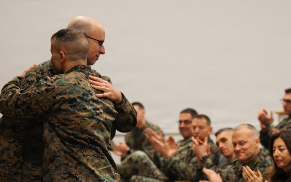 26th MEU bids farewell to Reid, welcomes Stansberry