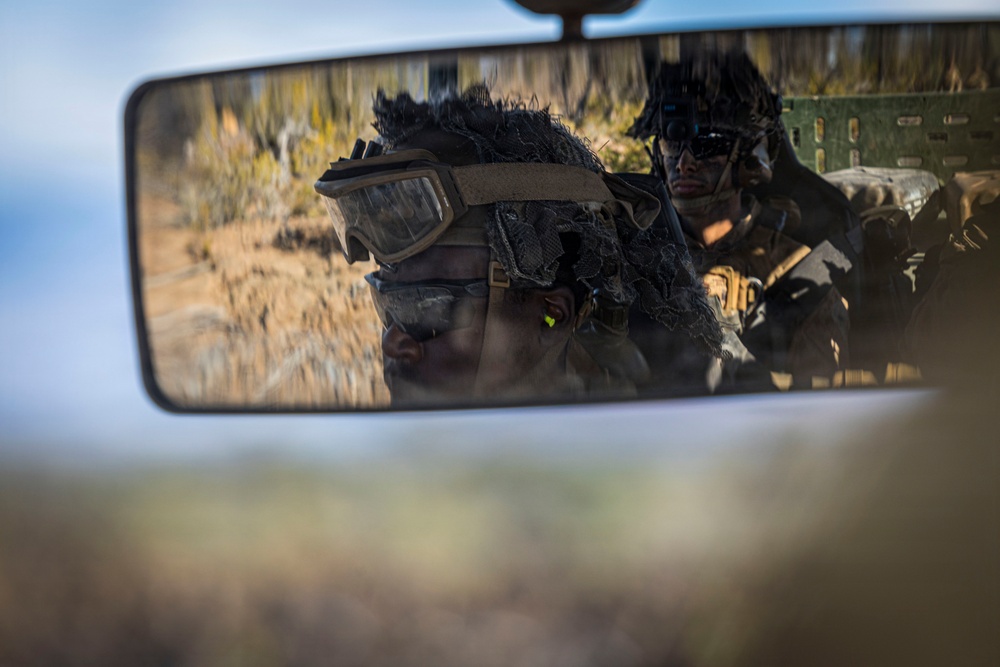 3rd LCT executes support by fire during company attacks at PTA