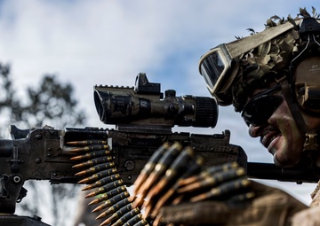 3rd LCT executes support by fire during company attacks at PTA