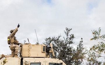 3rd LCT executes support by fire during company attacks at PTA