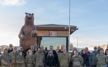 PACAF tours at the 635th Materiel Maintenance Group
