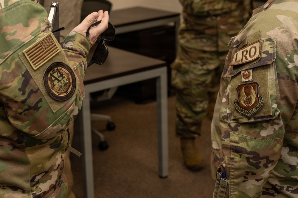 PACAF tours at the 635th Materiel Maintenance Group