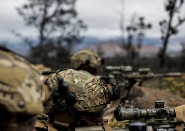 3rd LCT executes support by fire during company attacks at PTA