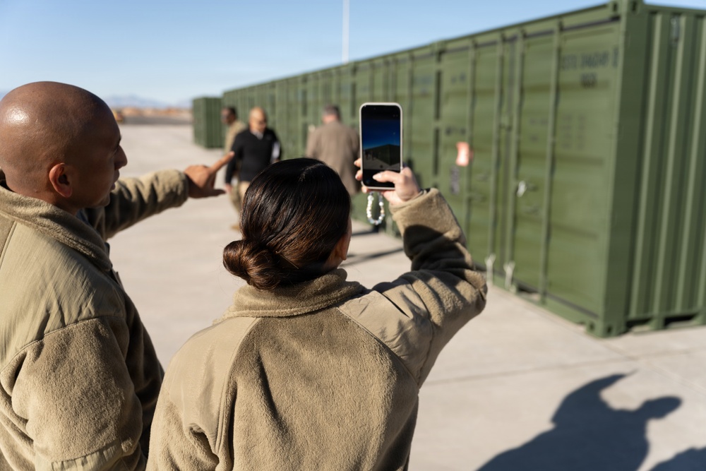 PACAF tours at the 635th Materiel Maintenance Group