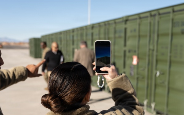 PACAF tours at the 635th Materiel Maintenance Group