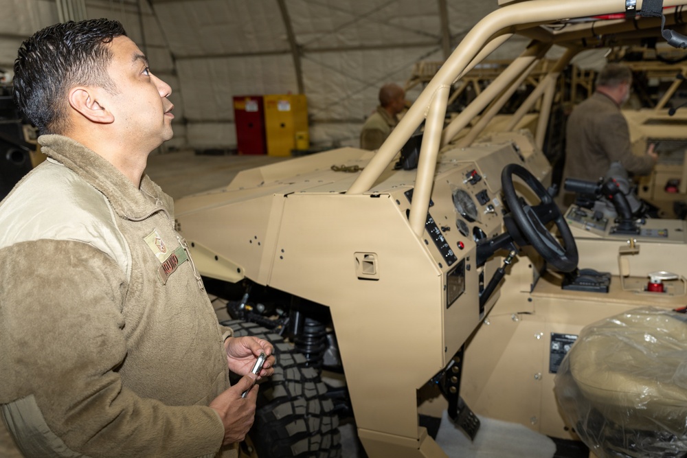 PACAF tours at the 635th Materiel Maintenance Group