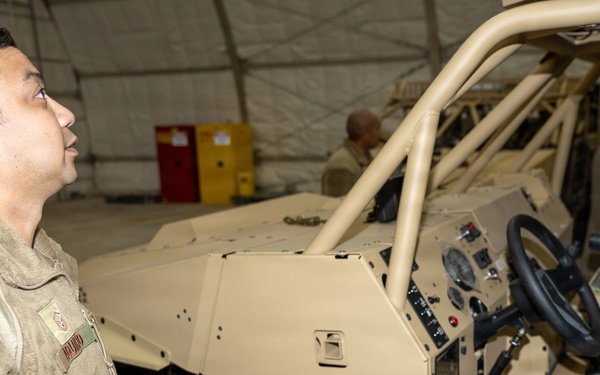 PACAF tours at the 635th Materiel Maintenance Group