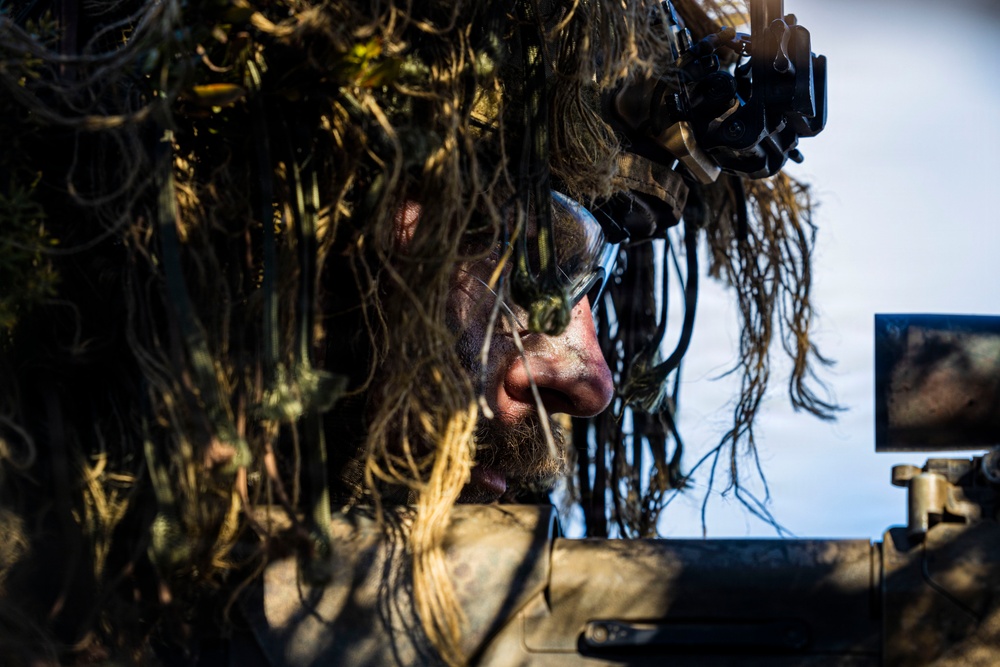 3rd LCT executes support by fire training during company attacks at PTA