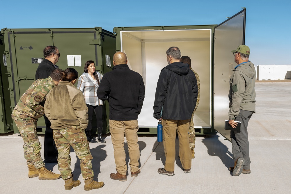 PACAF tours at the 635th Materiel Maintenance Group