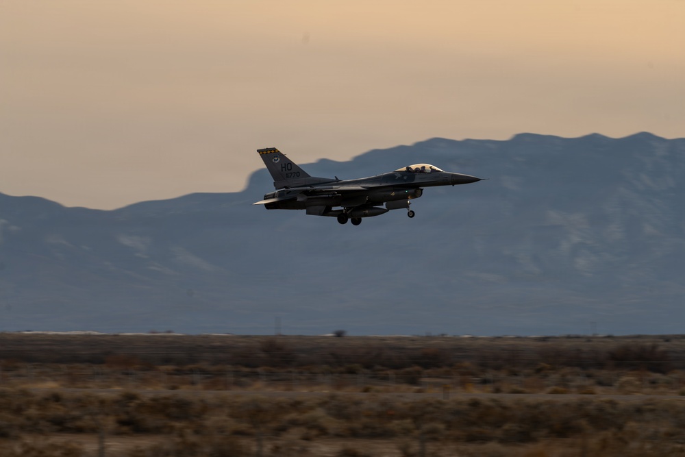 Routine Flight Training is conducted at Holloman Air Force Base