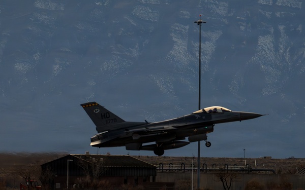 Routine Flight Training is conducted at Holloman Air Force Base