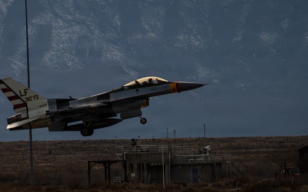 Routine Flight Training is conducted at Holloman Air Force Base