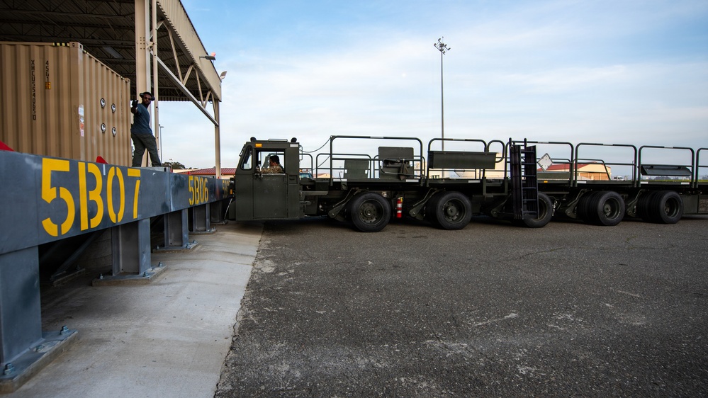 Travis conducts Foreign Military Sales event