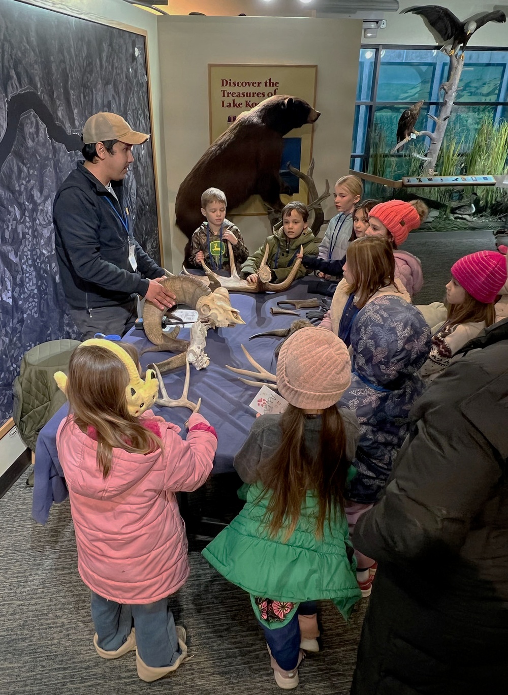 Snowshoes, science and stewardship: Libby Dam engineers the next generation of conservationists during Scotchman Peak’s annual “Winter Tracks”