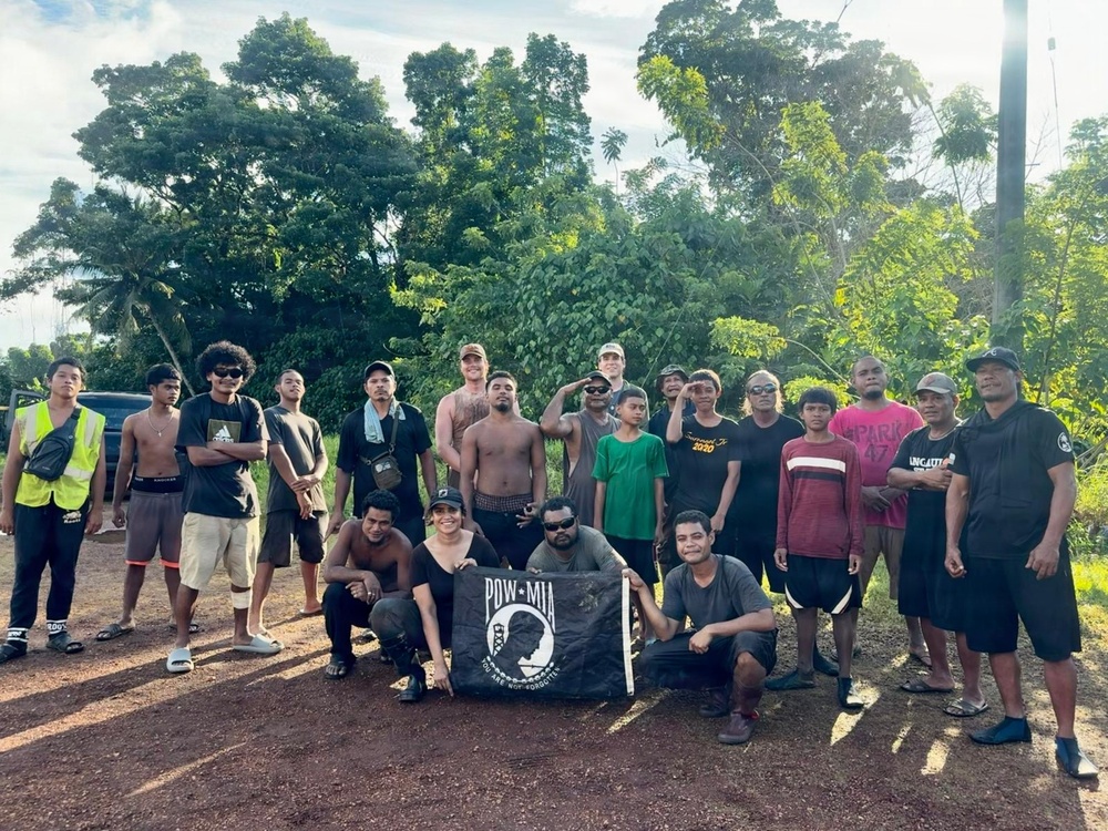 Defense POW/MIA Accounting Agency Partner Excavates possible WWII Era Crash Sites in the Republic of Palau