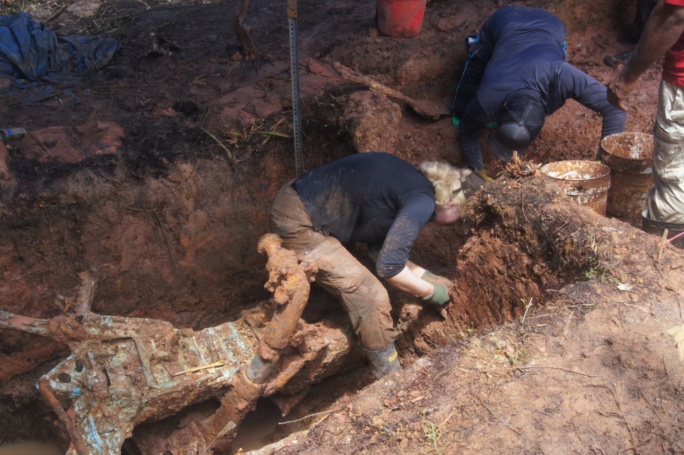 Defense POW/MIA Accounting Agency Partner Excavates possible WWII Era Crash Sites in the Republic of Palau