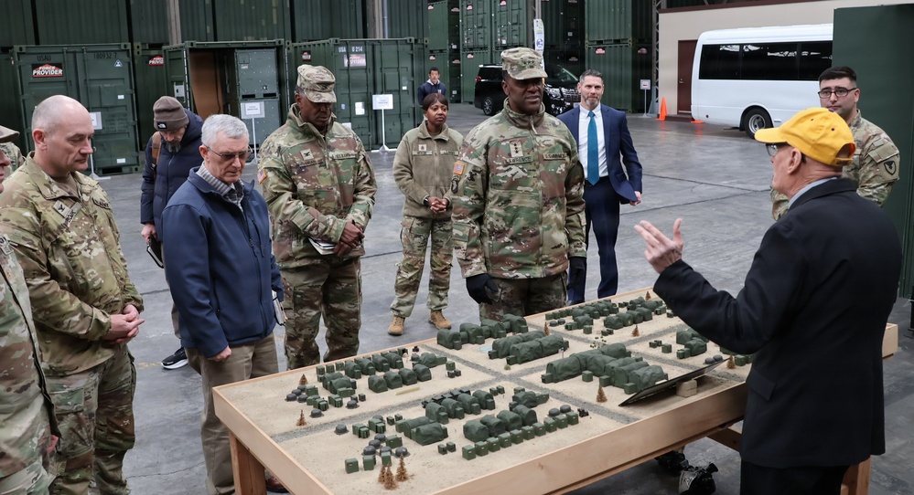LTG Gavin Lawrence conducted a visit to key logistical sites in the Indo-Pacific