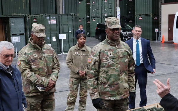 LTG Gavin Lawrence conducted a visit to key logistical sites in the Indo-Pacific