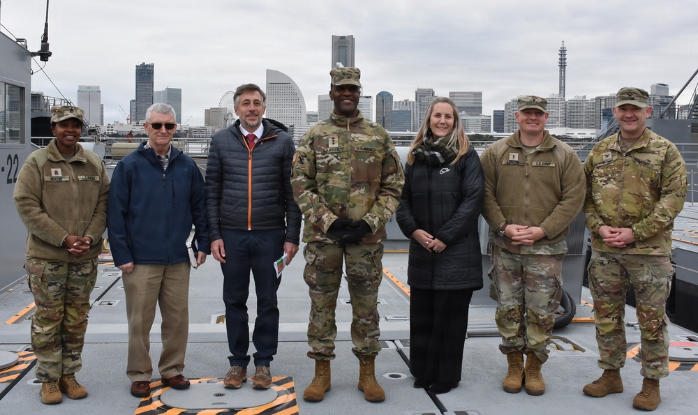 LTG Gavin Lawrence conducted a visit to key logistical sites in the Indo-Pacific