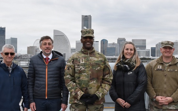 LTG Gavin Lawrence conducted a visit to key logistical sites in the Indo-Pacific