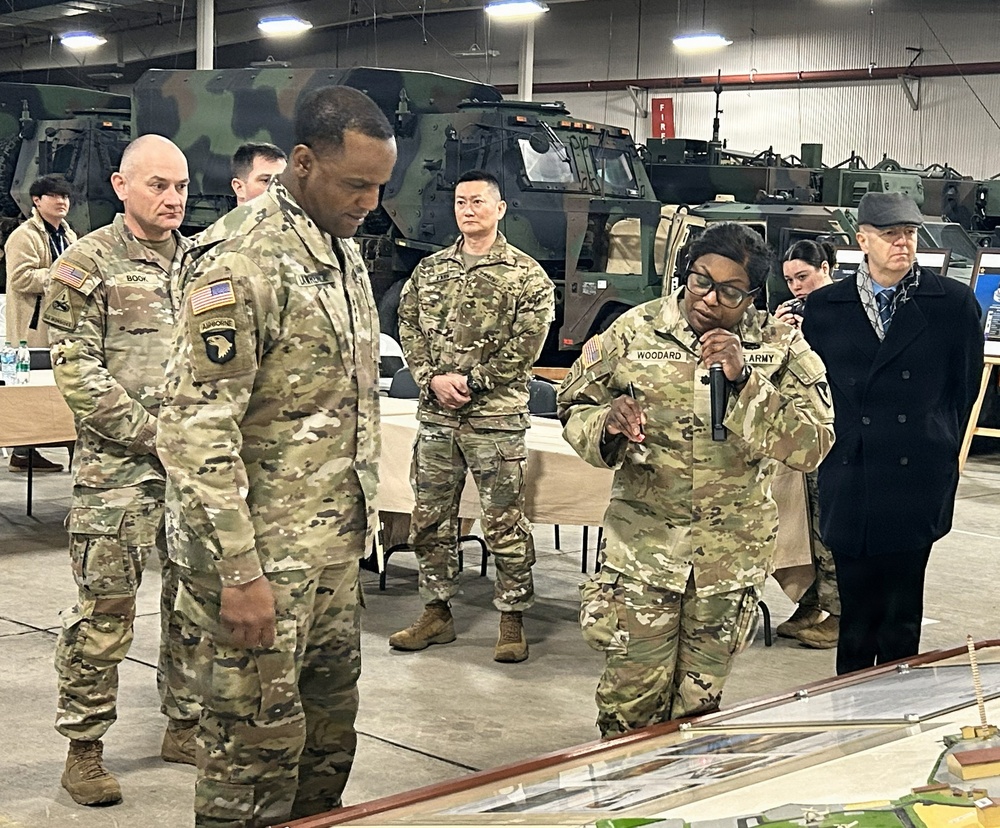 LTG Gavin Lawrence conducted a visit to key logistical sites in the Indo-Pacific