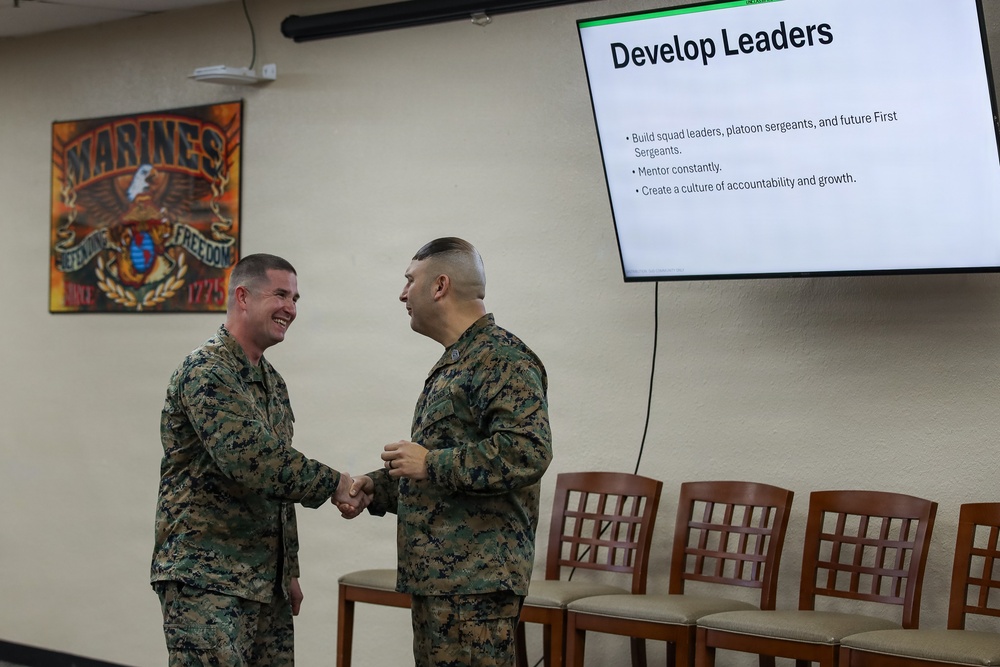 III MEF Hosts First Sergeant Symposium