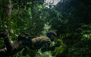 Combined Jungle Operations Training Course React to Contact Mission