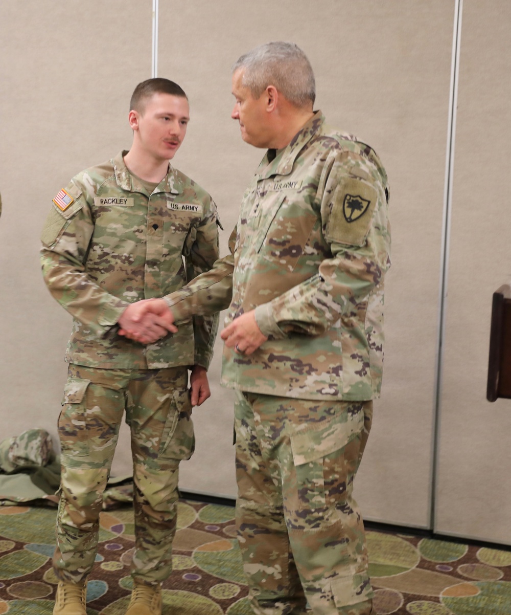 Deputy Adjutant General for South Carolina inspires troops serving in Washington D.C.