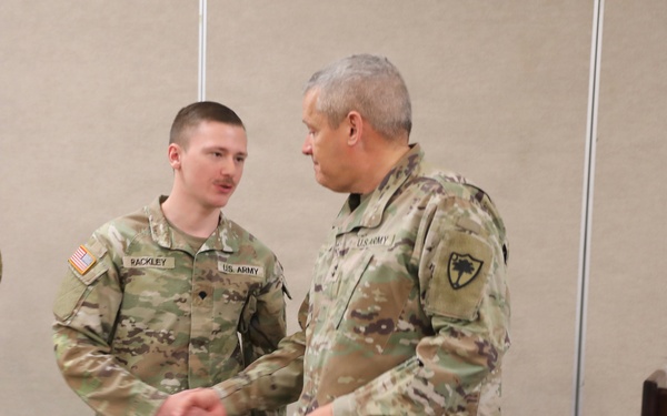Deputy Adjutant General for South Carolina inspires troops serving in Washington D.C.