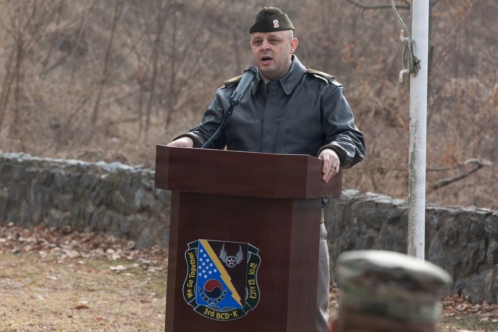 Allies come together for the 75th Battle of Bayonet Hill Memorial at Osan Air Base