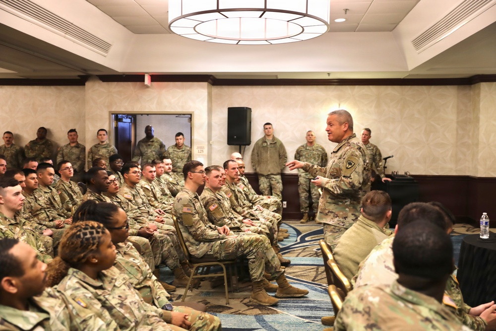 Deputy Adjutant General for South Carolina inspires troops serving in Washington D.C.