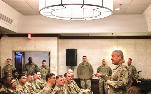 Deputy Adjutant General for South Carolina inspires troops serving in Washington D.C.