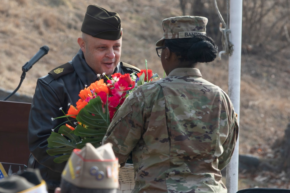 Allies come together for the 75th Battle of Bayonet Hill Memorial at Osan Air Base